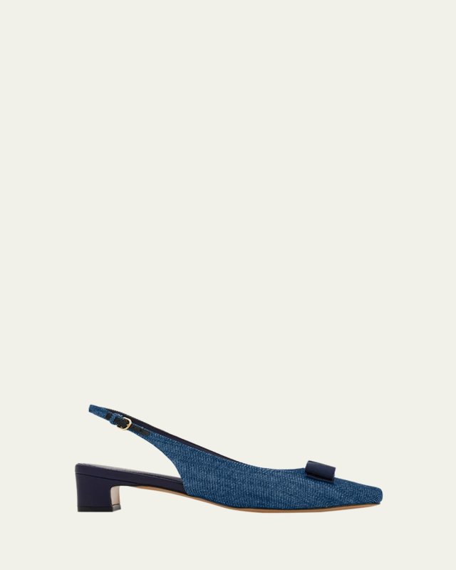 Tania Patent T-Strap Pumps